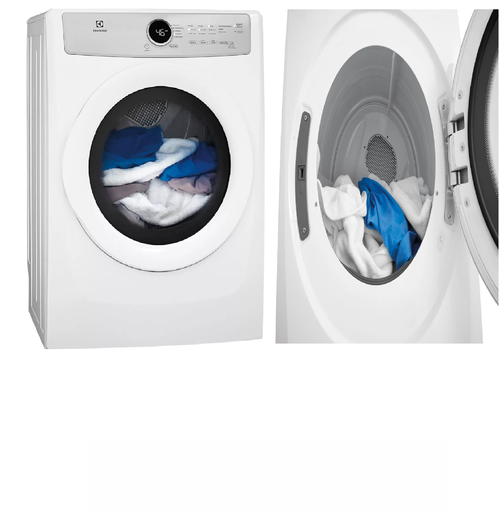 Electrolux 27 Inch Gas Dryer with 8.0 cu. ft. Capacity, Gentle Tumble™, Wrinkle Release, Luxury-Quiet™ System,
